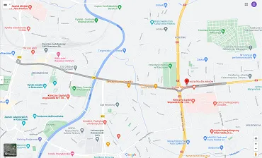 mapa dojazdu